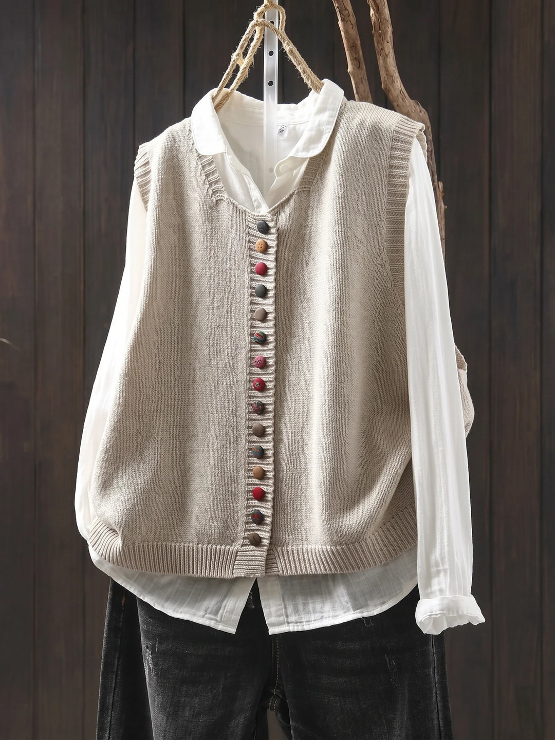 Erica | Sleeveless Layering Vest