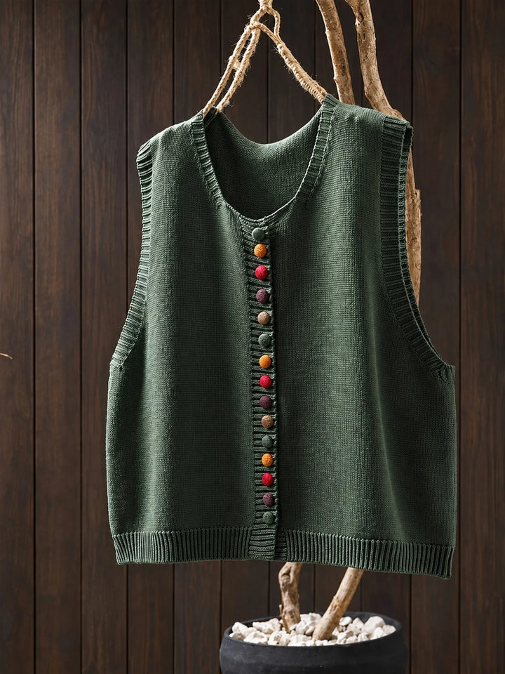 Erica | Sleeveless Layering Vest