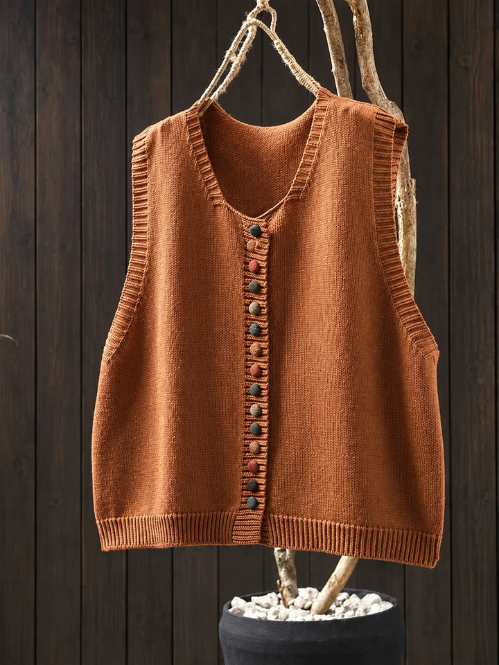 Erica | Sleeveless Layering Vest