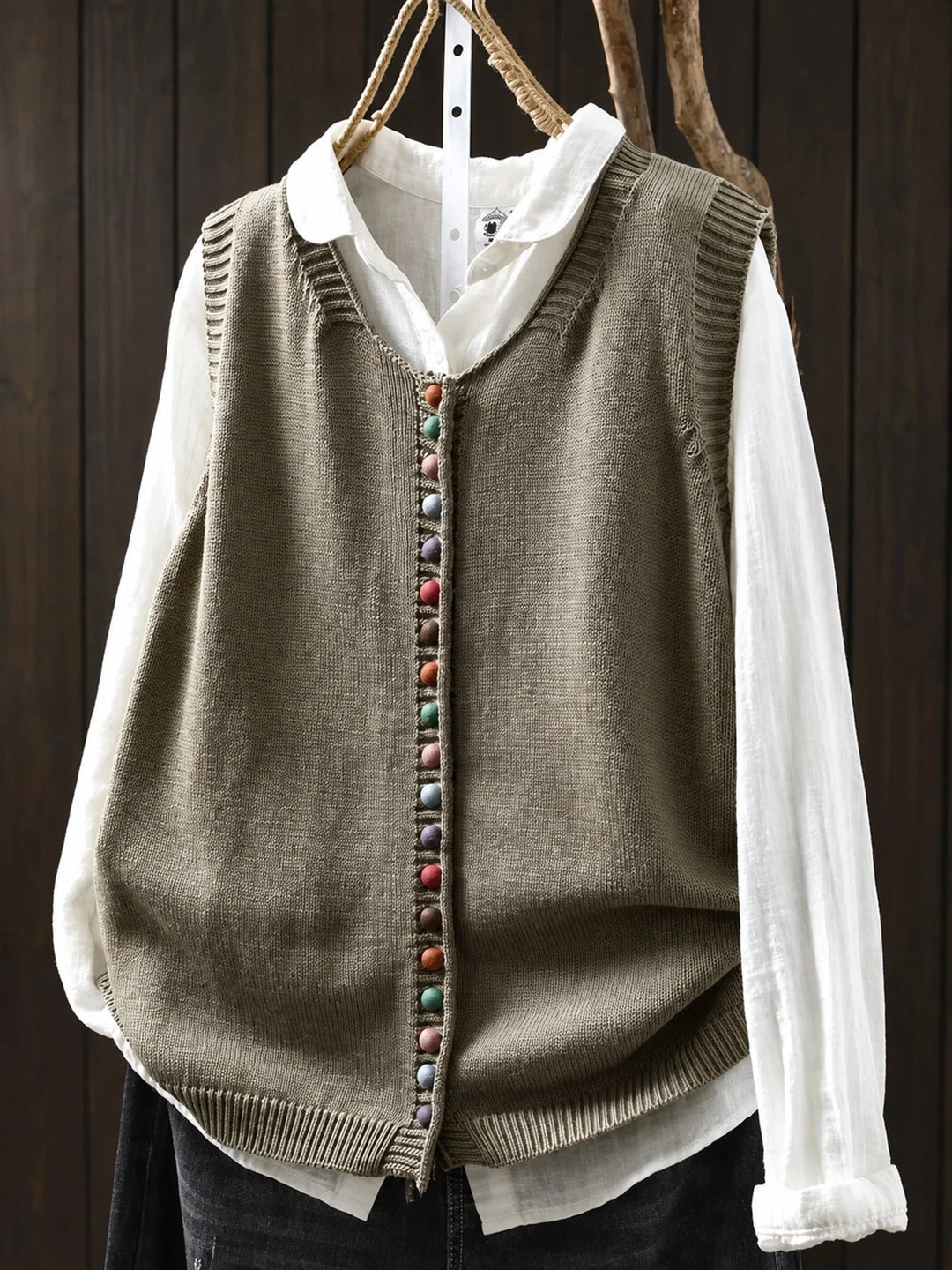 Erica | Sleeveless Layering Vest