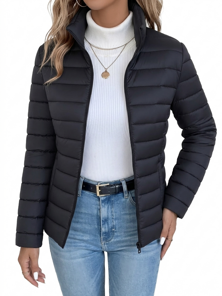 Samantha | Lightweight Padded Quilted Mid-Season Jacket for Women