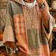 Cristina | Autumn Patchwork Oversized Hoodie