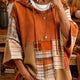 Lavinia | Autumn Patchwork Oversized Hoodie