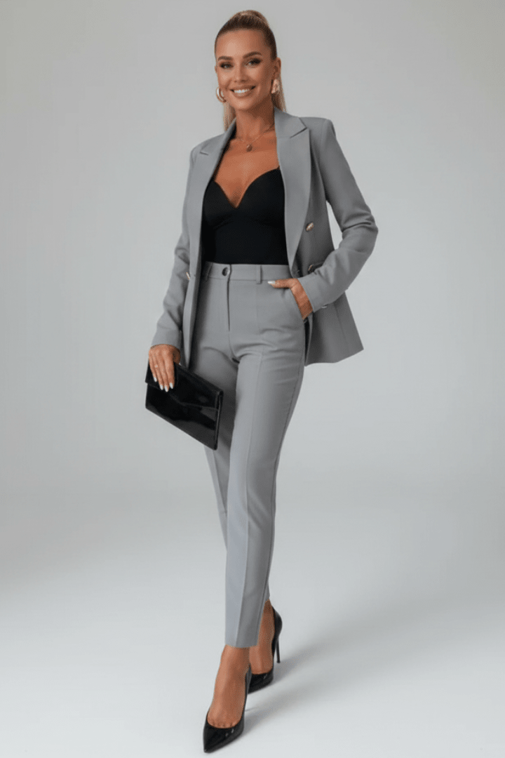 Sloane | Double-Breasted Blazer Pant Suit
