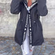 Camila | Hooded Drawstring Midi Parka for Women