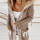 Rosabel | Hooded Open-Front Knit Cardigan for Women