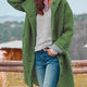 Eleanor | Longline Hooded Button-Front Coat for Women